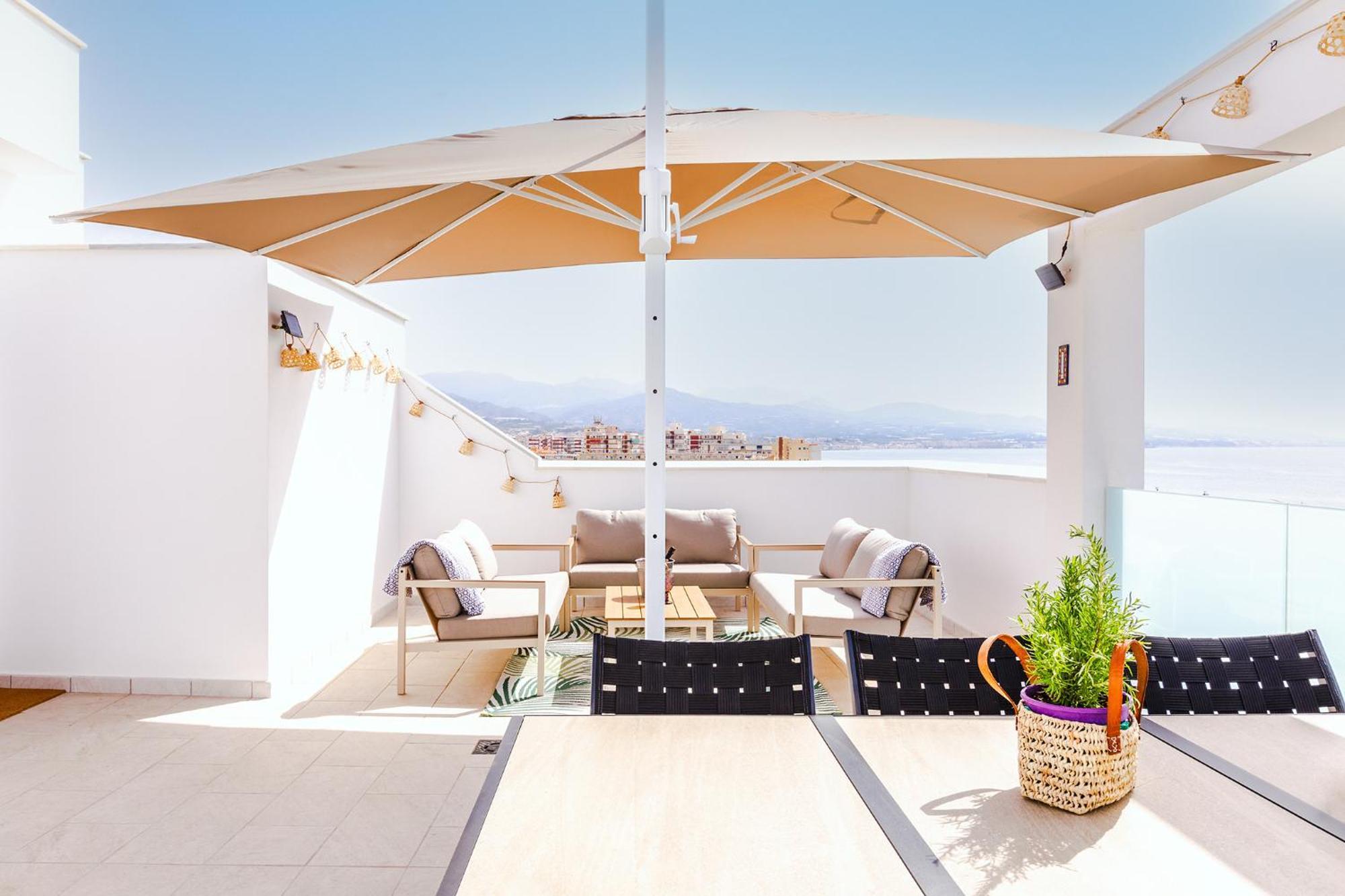 Appartamento A&N Atico Vista Al Mar Torre Del Mar Esterno foto