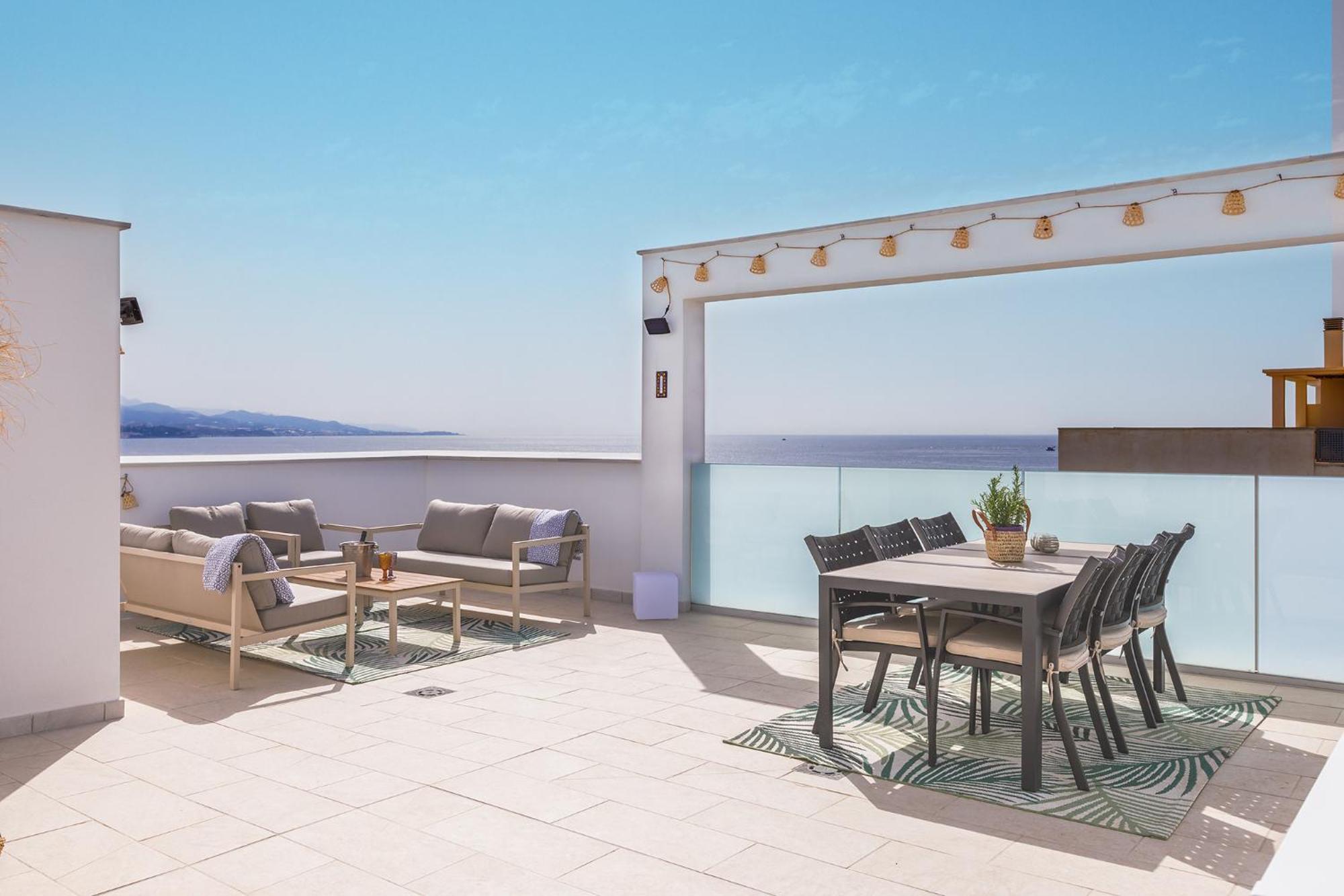 Appartamento A&N Atico Vista Al Mar Torre Del Mar Esterno foto