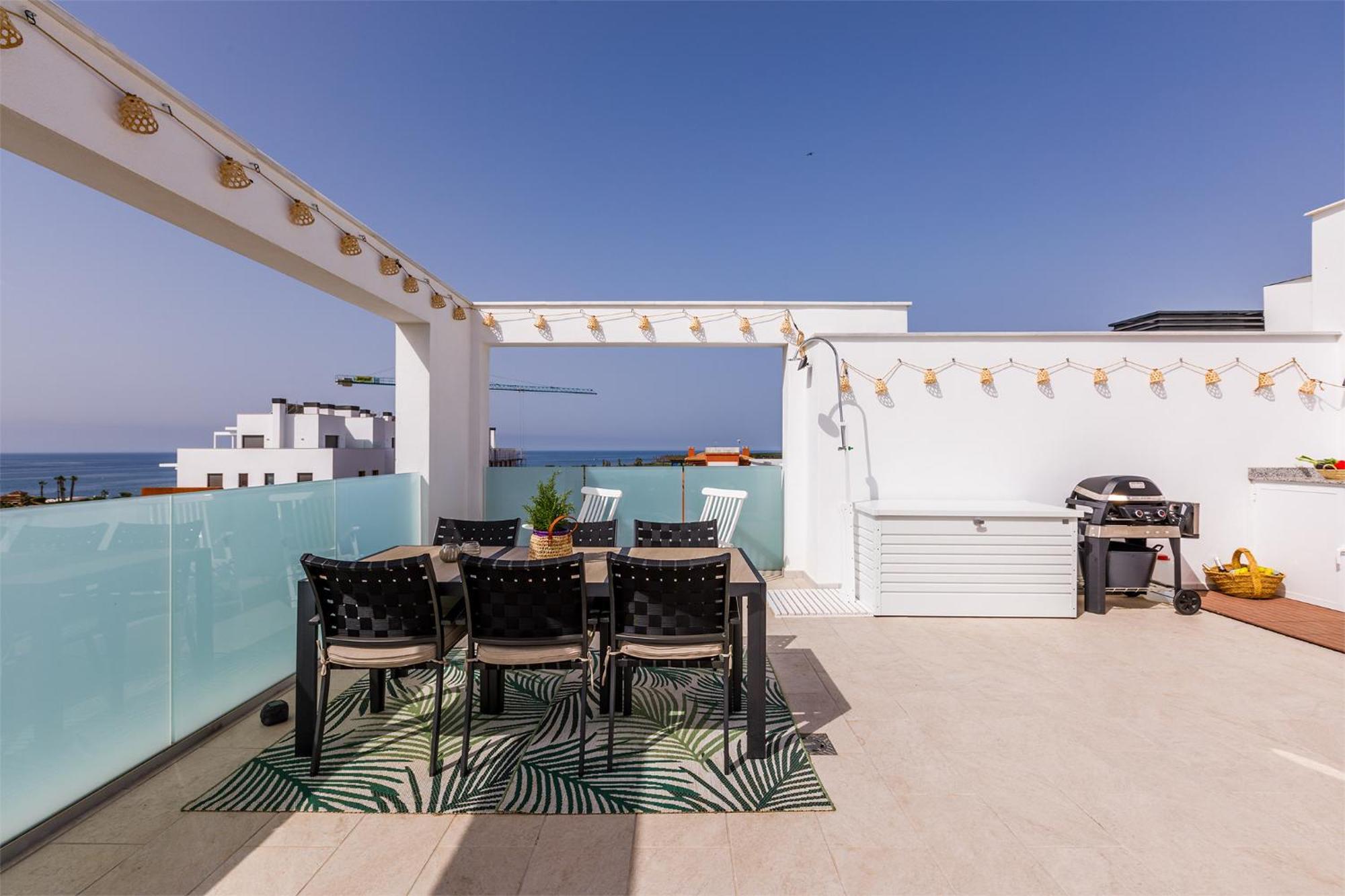 Appartamento A&N Atico Vista Al Mar Torre Del Mar Esterno foto